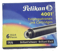 Pelikan 4001 Fountain Pen Cartridges