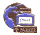 Parker Quink Pin blue