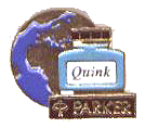 Parker Quink Pin Turq